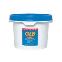 GLB Large 3" Chlorine Tablets 4 lb Pail 8/Case | 71228A