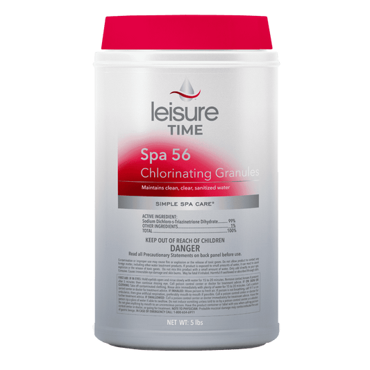 Leisure Time Spa 56 Chlorinating Granules, 5 lb Bottle | LT29