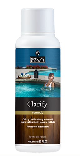 compare product Natural Chemistry Spa Clarify Clarifier, 16 oz Bottle | 14216NCM