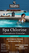 Natural Chemistry Spa Granular Chlorine Concentrate, 2 lb Bottle, 12/Case | 14221NCM