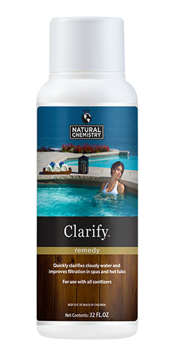 compare product Natural Chemistry Spa Clarify Clarifier, 32 oz Bottle | 14233NCM