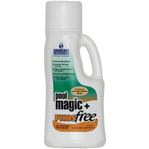 compare product Natural Chemistry Pool Magic + PHOSfree Phosphate Remover, 1 L Bottle | 15141NCM