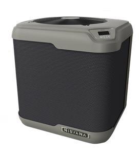 compare product Nirvana FC Series Heat Pump, 27K BTU, 120V / 20A, 150 lbs, 26’’ 1 speed Fan, Double Titanium Exchanger, 10,000 gallons | AG30SF110VOLT