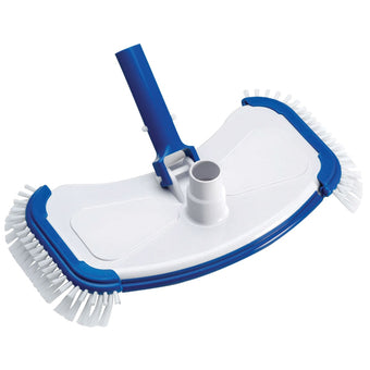 compare product Ocean Blue Deluxe Weighted Vac Head With Side Brushes, Fits 1 �  Or 1 �  Hose (Display Hanger) | 130015