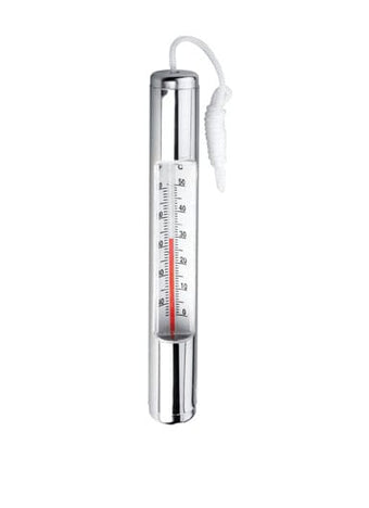 compare product Ocean Blue Chrome Plated Thermometer | 150025
