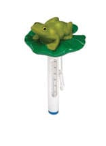 compare product Ocean Blue Floating Frog Thermometer | 150058