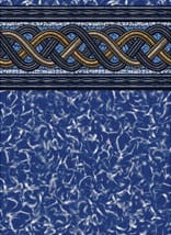 compare product Ocean Blue 27' Round Crystal Wave Unibead AG Liner 54