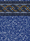 Ocean Blue 33' Round Crystal Wave Unibead AG Liner 52