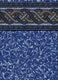Ocean Blue 18'X33' Oval Crystal Wave Unibead AG Liner 54