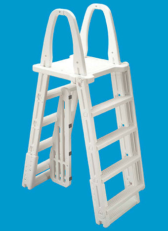 compare product Ocean Blue A-Frame Ladder for 48-56
