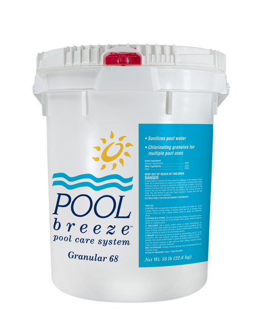 Pool Breeze Granular 68% Cal-Hypo Shock 50 Lb | 88477