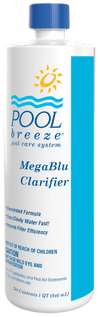Pool Breeze Megablu Concentrated Clarifier 32 fl oz Bottle 12/Case | 88482