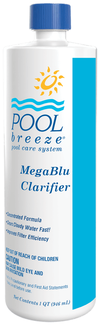 compare product Pool Breeze Megablu Concentrated Clarifier 32 fl oz Bottle 12/Case | 88482