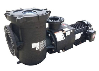 compare product Pentair EQ Series Commercial Plastic Pool Pump, 7.5 HP, 208-230/460 V, Three Phase, with Strainer | 340605