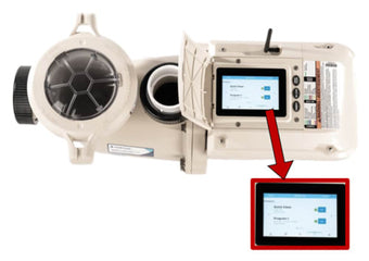 compare product PENTAIR INTELLIFLO3 IF3 VSF PUMP TOUCHSCREEN UNIVERSAL ADD ON KIT, ALMOND