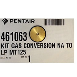 compare product Pentair MasterTemp 125 Natural Gas to Propane Conversion Kit | 461063