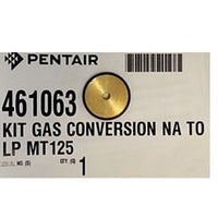 Pentair MasterTemp 125 Natural Gas to Propane Conversion Kit | 461063