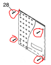 Hardware Kit - Mt Panel | 474292