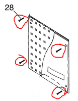 Hardware Kit - Mt Panel | 474292