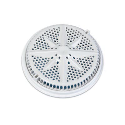 Pentair 8" StarGuard Main Drains Cover wIth Long  Ring (Single), White | 500108