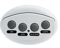 Pentair Remote IS4 4 Button, Black, 100' Cord | 521892