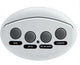 Pentair Remote IS4 4 Button, Black, 100' Cord | 521892