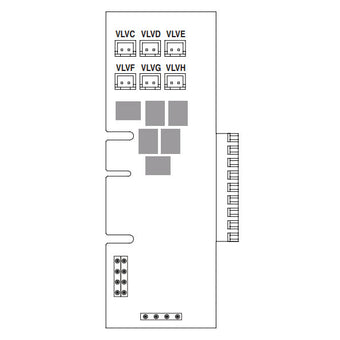 compare product Pentair IntelliCenter Control System Valve Expansion Card | 522038Z