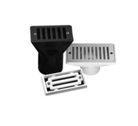 Pentair 2-1/2" x 6" Gutter Drain & Grate, White | 542039