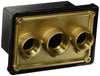 Pentair Junction Box Brass Base w/ Polycarbonate Cover - 3/4 in. x 1 in. x 3/4 in. ports | 78310700