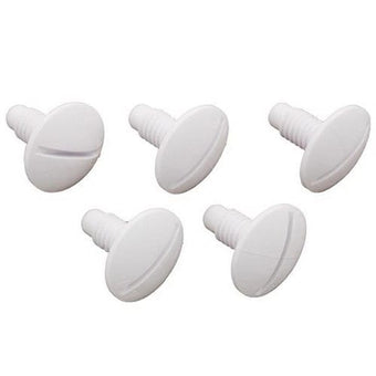 compare product Pentair Legend White Wheel Screws, 5/Pack | EC55
