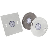 Pentair 9-7/8" Skimmer Lid with Thermometer for SwimQuip, Swimrite, Jacuzzi (New Style), Hayward, White | L1