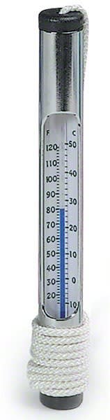 compare product Pentair #130 Chrome Brass Tube Thermometer | R141076