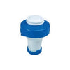 Rainbow Splasher Pool/Spa Floating Chemical Dispenser, Blue and White, Holds Approximately 11oz of 1