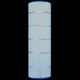 Filter Cartridge, Pleatco 125 Sqft C-8413, Pxc125, 25230-0125S, 817-0125P, Pwwpc125B, Fc-2575, 22508 , 8.9375Dx28.25L | 8-5/16 X 28-3/16 X Top 4 X Bottom 4 | ULTRA-B5