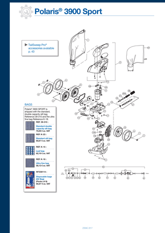 compare product Polaris 3900 Sport Water Management Assembly w/ O-Ring | 39-300
