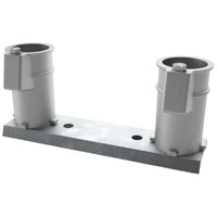 Perma-Cast 4" Deck Anchor Channel Mount Set, Aluminum | PC-4008-A