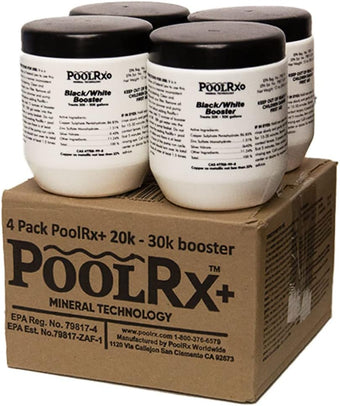 compare product PoolRx+ Booster Black, 20K-30K Gallons, 4/Pack | 332064