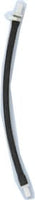 Rola-Chem 13.5" Flex Tube w/ Clamp & Fitting, Black | 523114