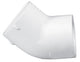 PVC Schedule 40 - 45 Elbow, 3/4