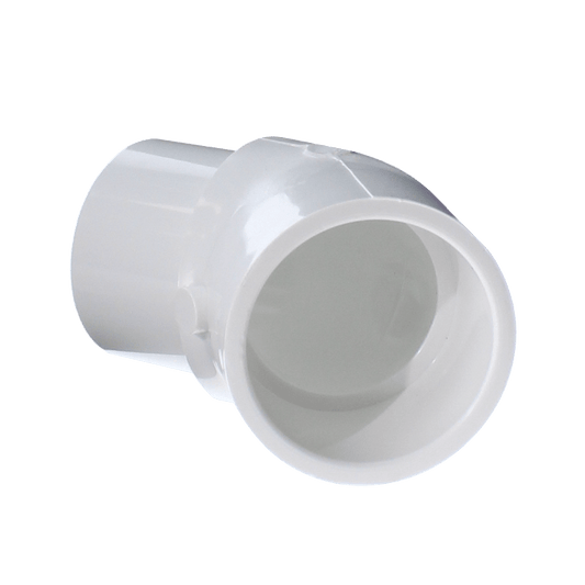 1-1/2" 45 Street Elbow PVC Sch. 40 Spigot x Slip | 427-015