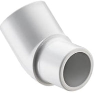 PVC Schedule 40 - 45 Standard Street Elbow, 2" Spigot X Socket White | 427020
