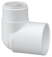 2" 90 Street Elbow PVC Sch. 40 MPT x Slip | 410-020