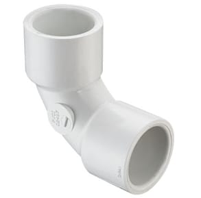 compare product Sch. 40 PVC Sweep Elbow 1-1/2