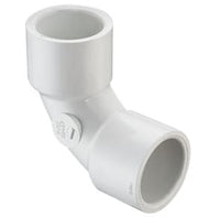 Sch. 40 PVC Sweep Elbow 1-1/2" Socket Standard Short | 406015S