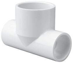 1-1/2" x 1-1/2" Tee PVC Sch. 40 Slip | 401-213