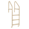 SAFTRON BEIGE LADDER W/ 4' ADDED TO DECK SUPPORT