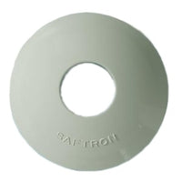 Saftron Escutcheon High Impact Vinyl White Sold in Pairs | ESC-W