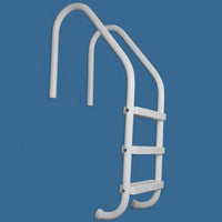 Saftron 3 Tread In-Ground Ladder Gray | P-324-L3-G
