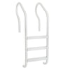 SAFTRON LADDER ELITE SERIES, 3-TREAD - WHITE