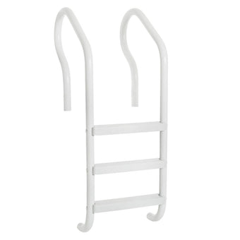 compare product SAFTRON LADDER ELITE SERIES, 3-TREAD - WHITE